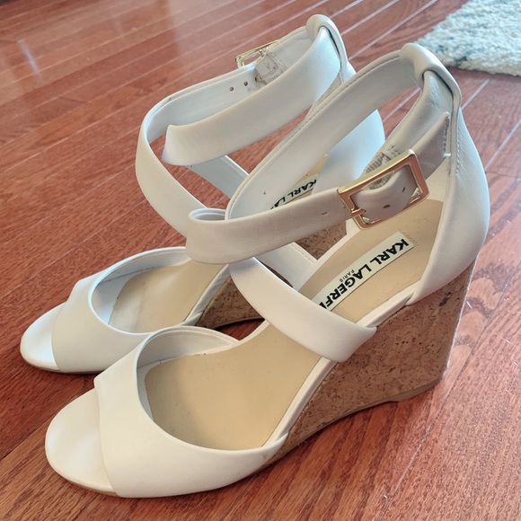 Karl Lagerfeld wedge shoes - Picture 2 of 2